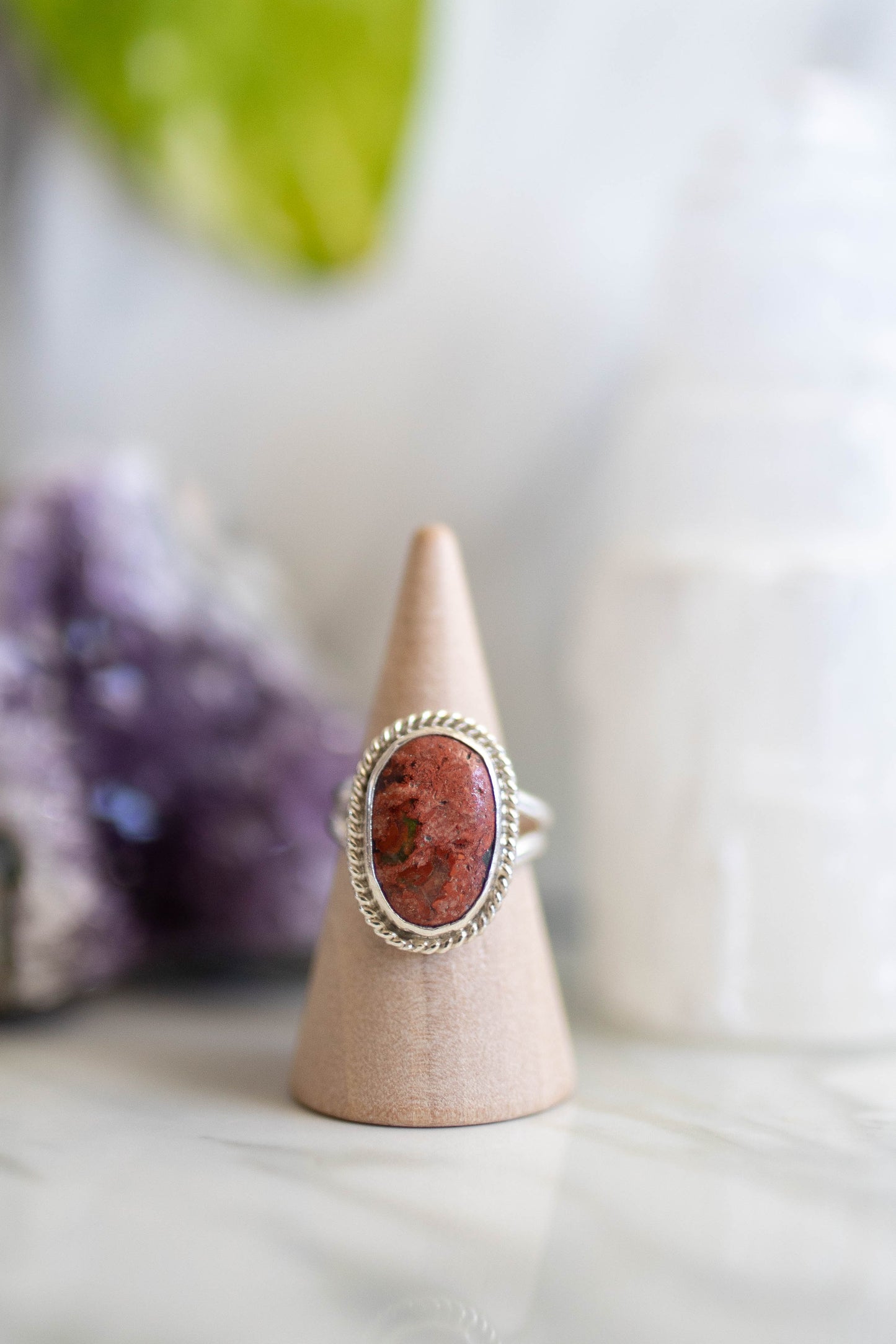 Fire Opal Ring - Size 6.5