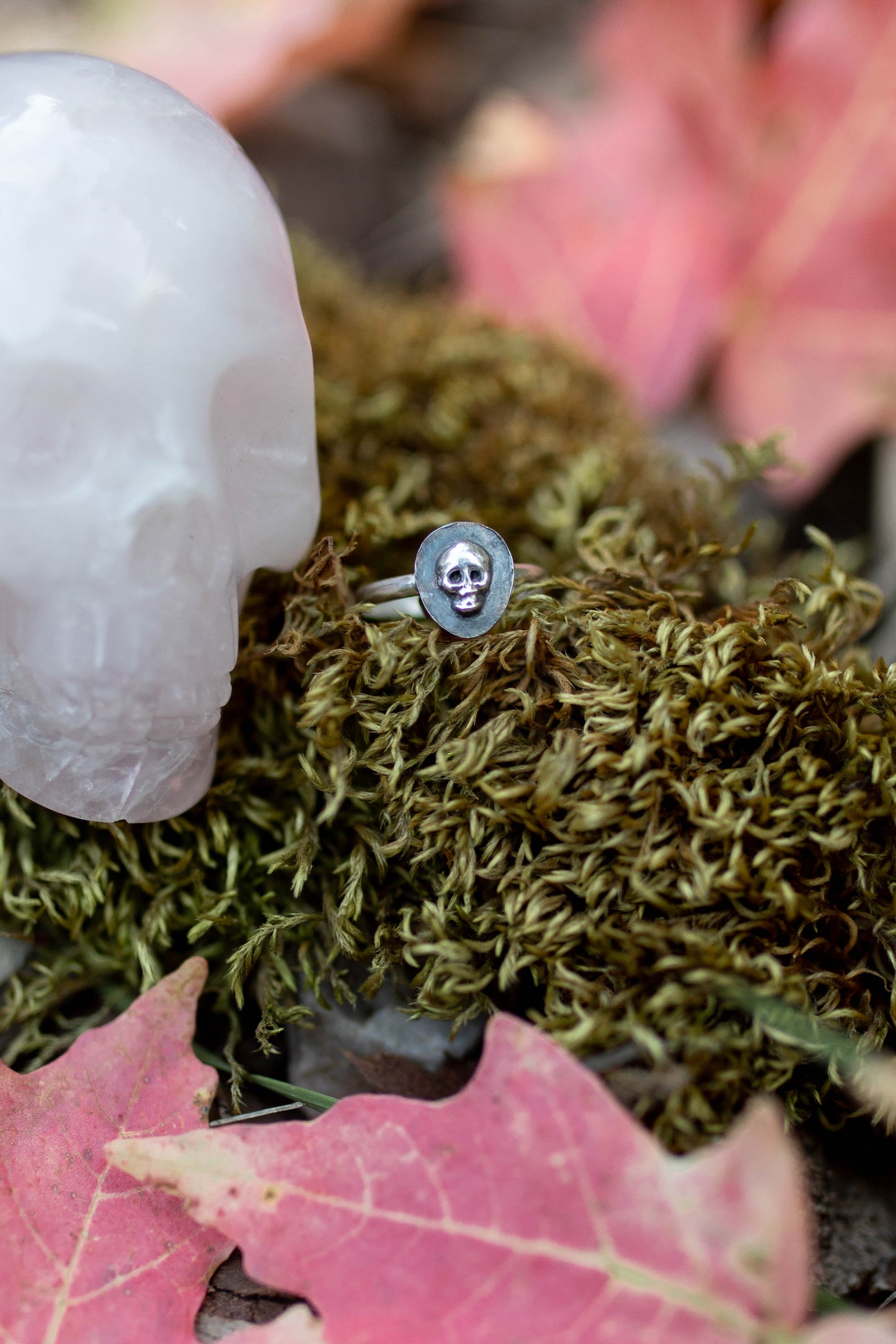 Skull Dude Spooky Ring - Made to Order