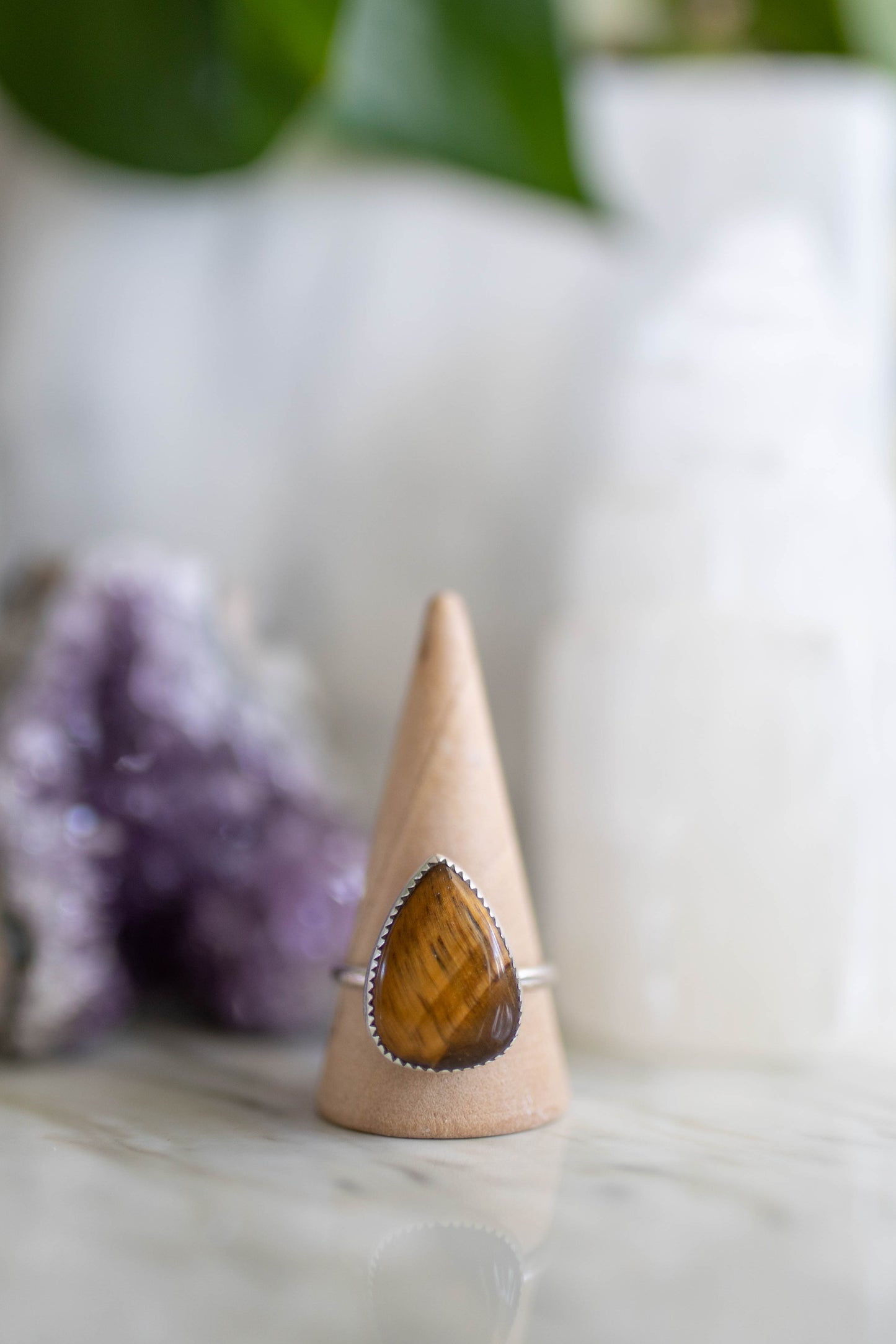 Tigers Eye Ring - Size 10