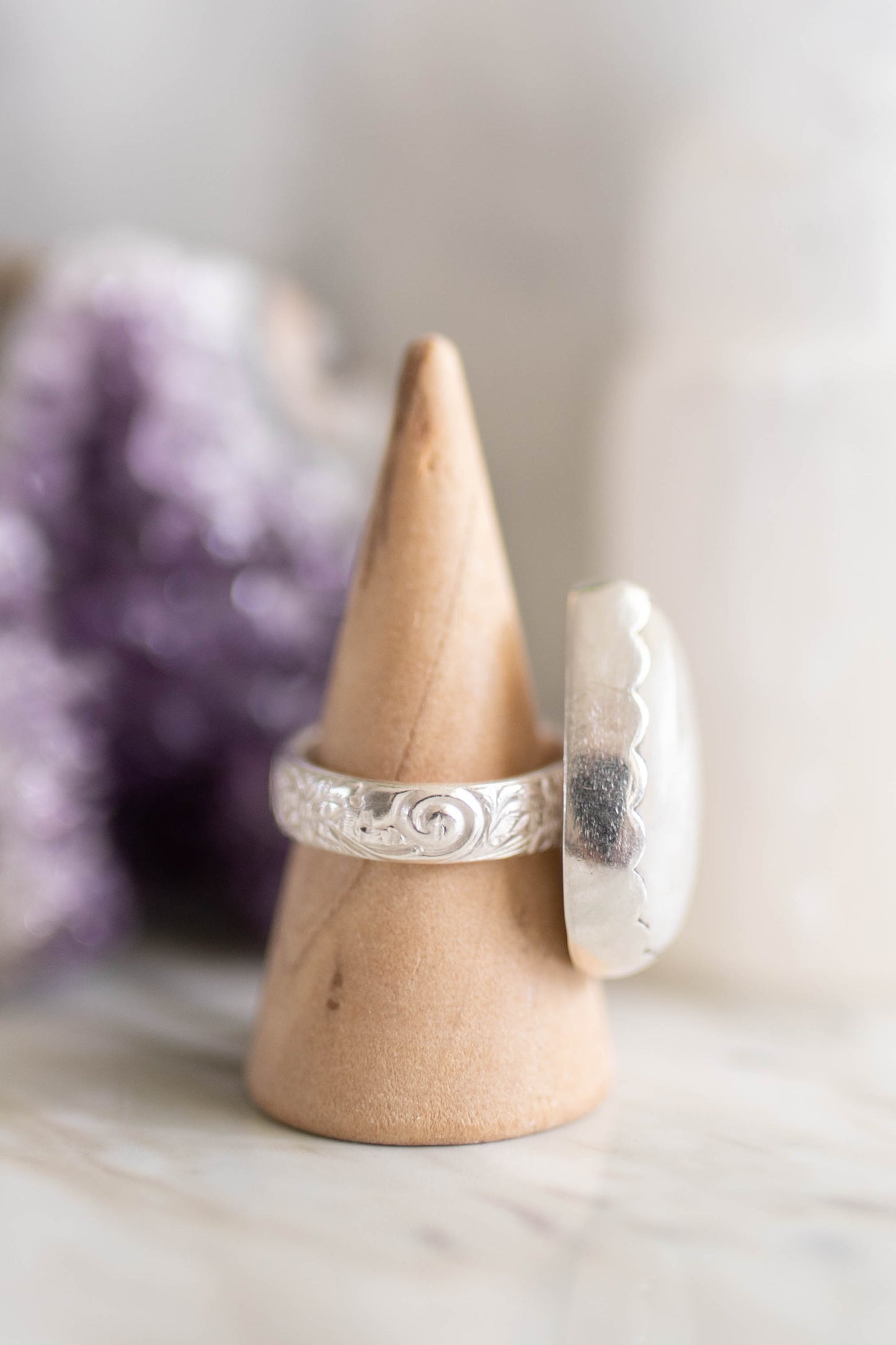 Moonstone Ring - Size 6.5