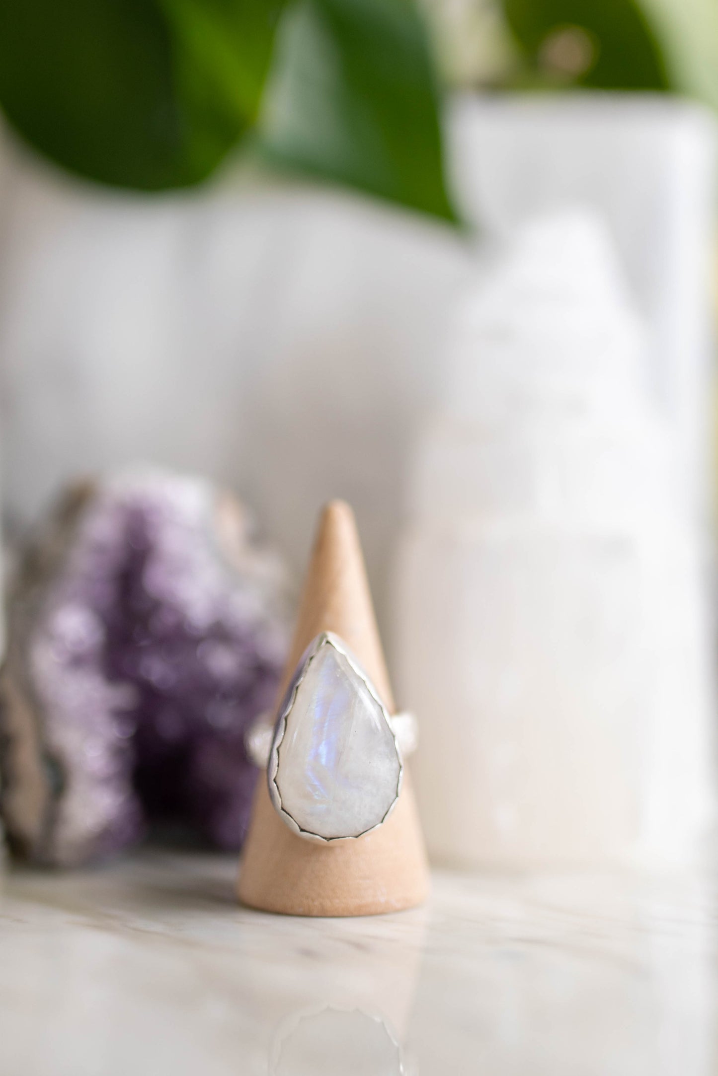 Moonstone Ring - Size 6.5