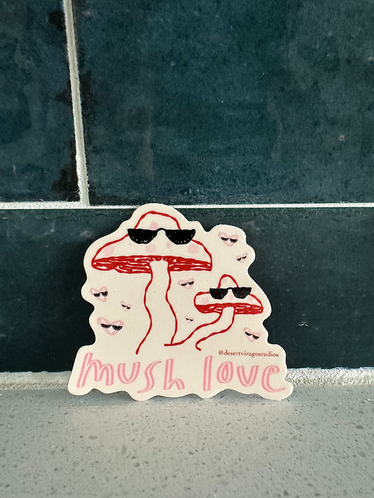 Mush Love Sticker