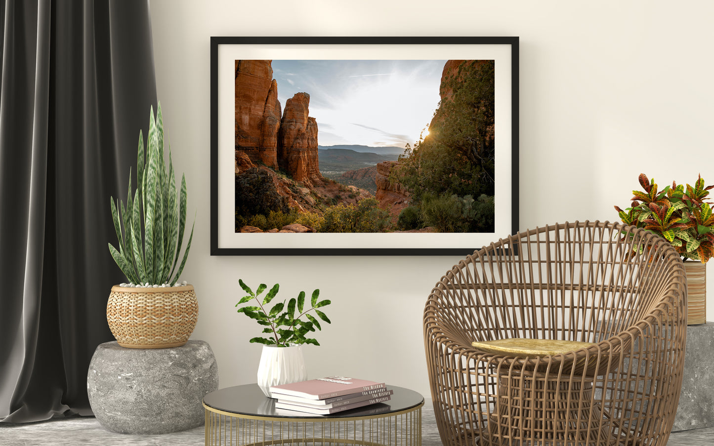 Cathedral Rock at Sunset - Sedona Landscape - Photography Print