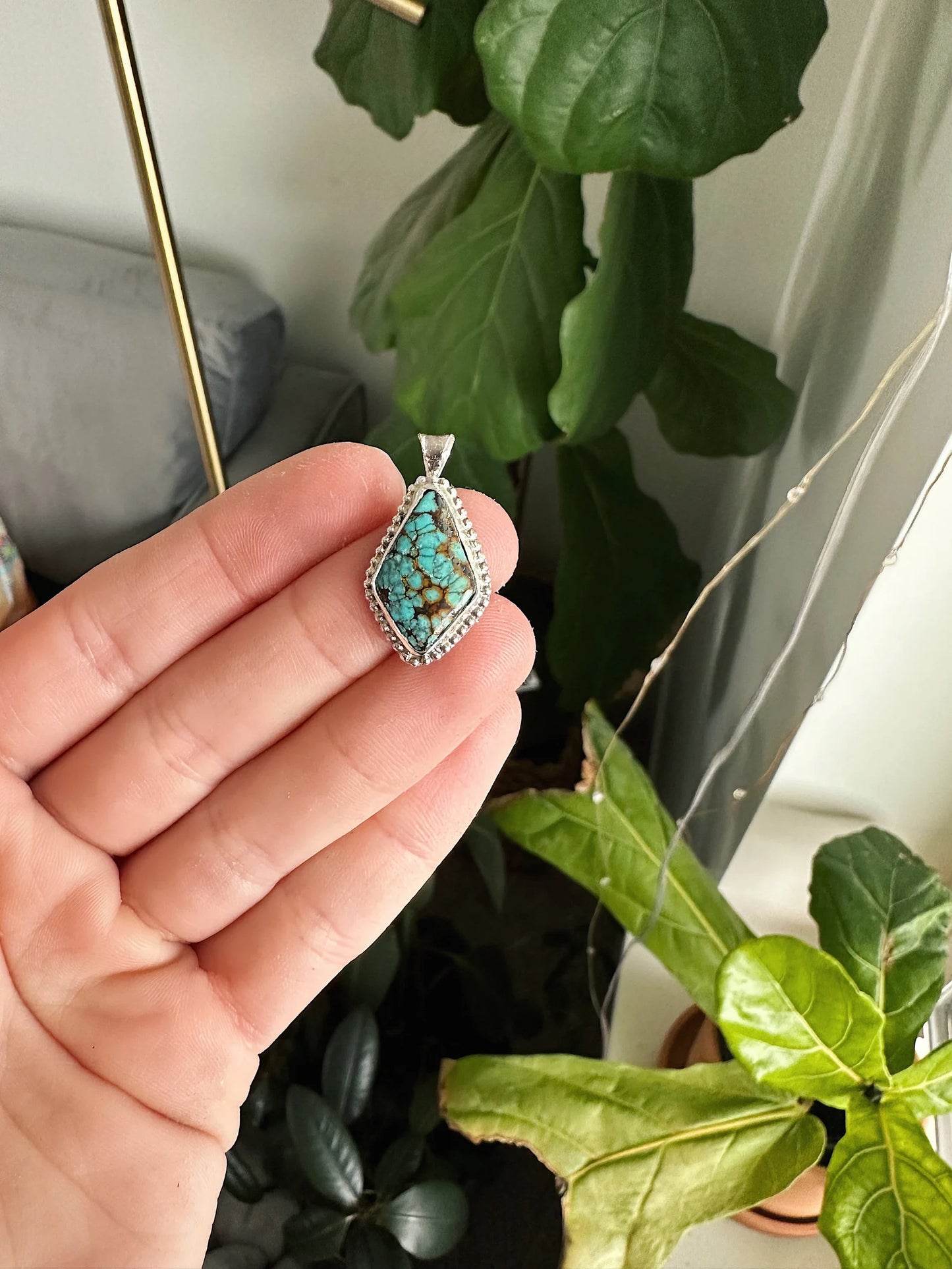 Turquoise Necklace Pendant